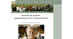 Desktop Screenshot of kurt-bendlin.de